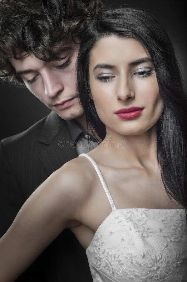 215 Young Couple Love Their Wedding Night Stock Photos Free & Royalty