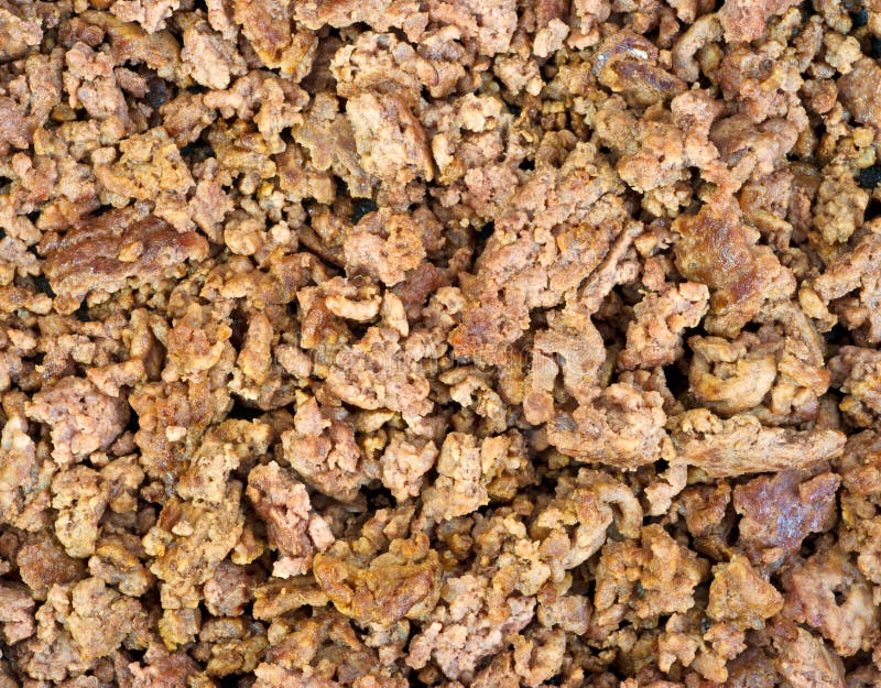 Close View Cooked Ground Beef Stock Photo Image of delicious