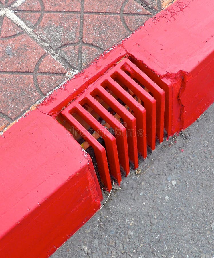 The Close View of Drainage Holes Stock Photo Image of copy, sewer