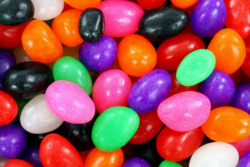 Red Jelly Beans Basket stock image. Image of pleasing 19612743