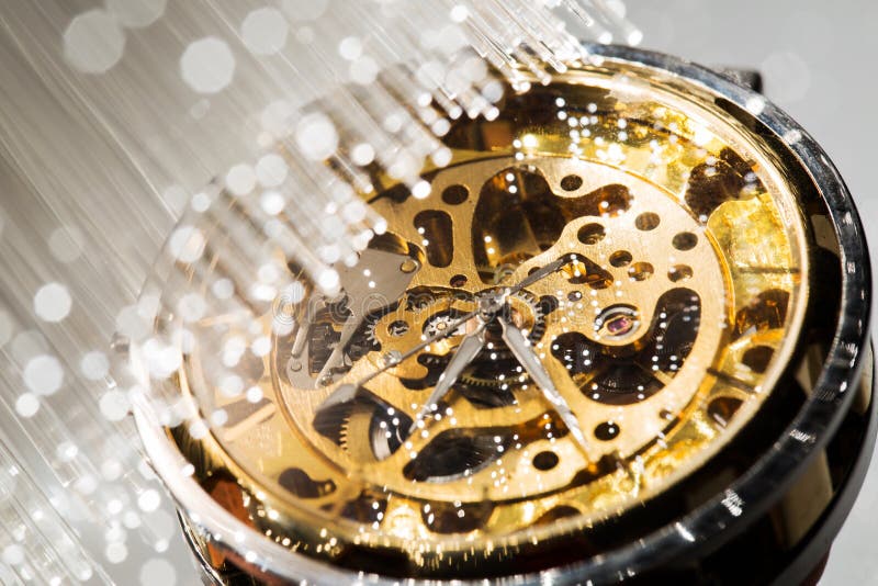 Close view of watch royalty free stock images