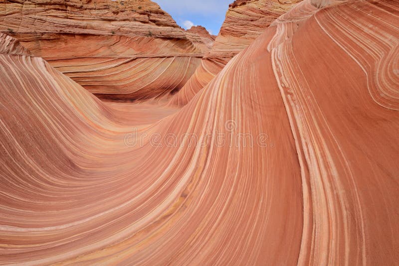 Close view of The Wave royalty free stock photography