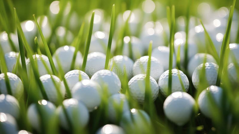 Close white golf tees stock illustration