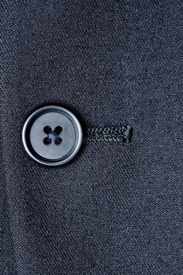 Close-up of a closed button on a suit jacket. Button clasp stock images, royalty-free photos and pictures