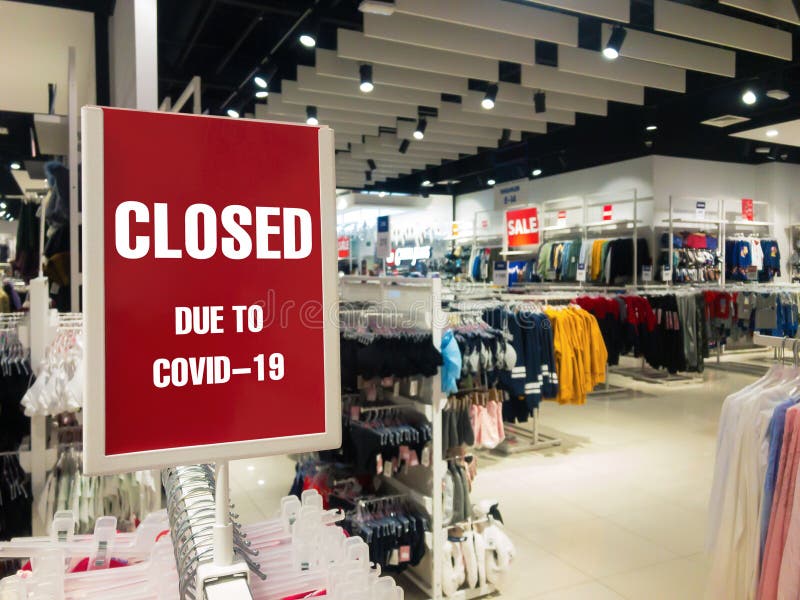 Closed due to covid-19 sign of coronavirus. Information warning text about quarantine in a mall store. Closed due to covid-19 sign. Information warning text of royalty free stock photos Closed due to covid-19 sign of coronavirus. Information warning text about quarantine in a mall store. Closed due to covid-19 sign. Information warning text of royalty free stock photos
