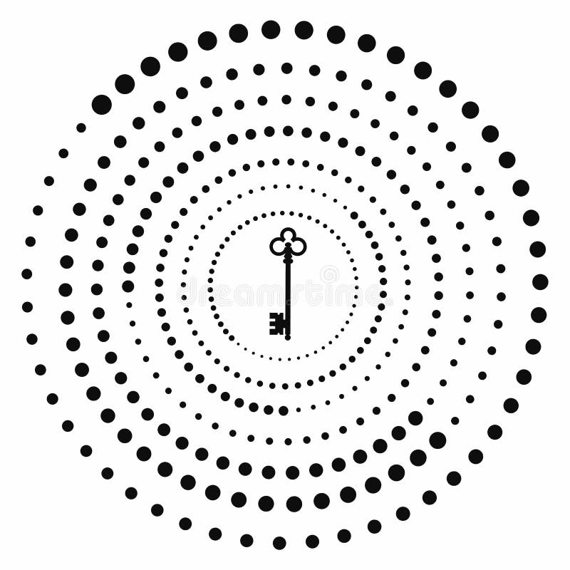 Closed key stock illustration. Illustration of symmetry 259824941