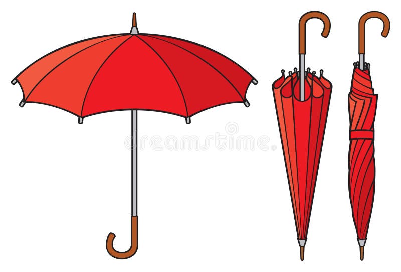Closed and Opened Umbrella Set Vector Illustration Stock Illustration - Illustration of meteorology, brolly: 209627284 Closed and Opened Umbrella Set Vector Illustration Stock Illustration - Illustration of meteorology, brolly: 209627284