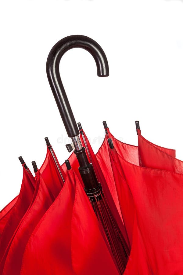 253 Red Umbrella Closed Isolated Stock Photos Free & RoyaltyFree
