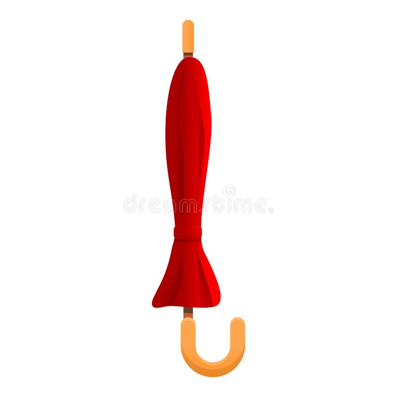 Closed Red Umbrella Icon, Cartoon Style Stock Vector - Illustration of danger, open: 158680532 Closed Red Umbrella Icon, Cartoon Style Stock Vector - Illustration of danger, open: 158680532
