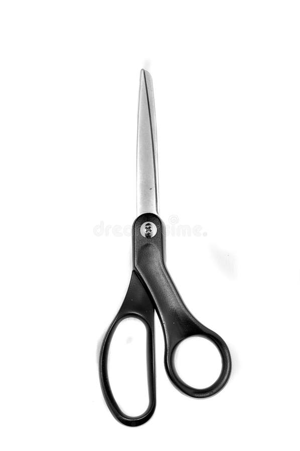 Closed Scissors stock photo. Image of isolated, paper 12330508