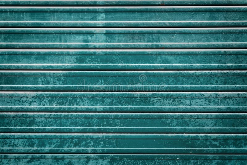 Closed teal roller door background royalty free stock image Closed teal roller door background royalty free stock image