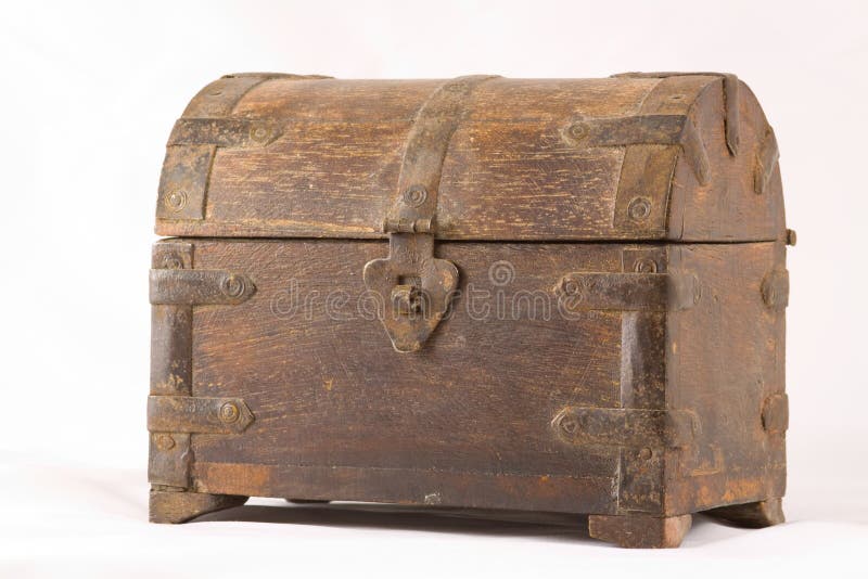 Closed Treasure Chest stock photo. Image of treasure, chest - 6929814