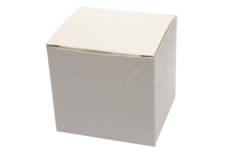 Closed white box