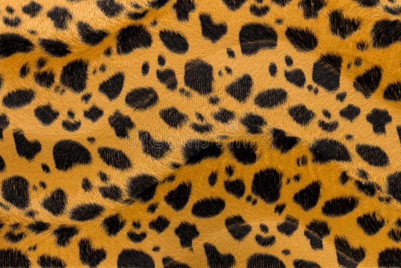 Closeup artificial tiger skin pattern