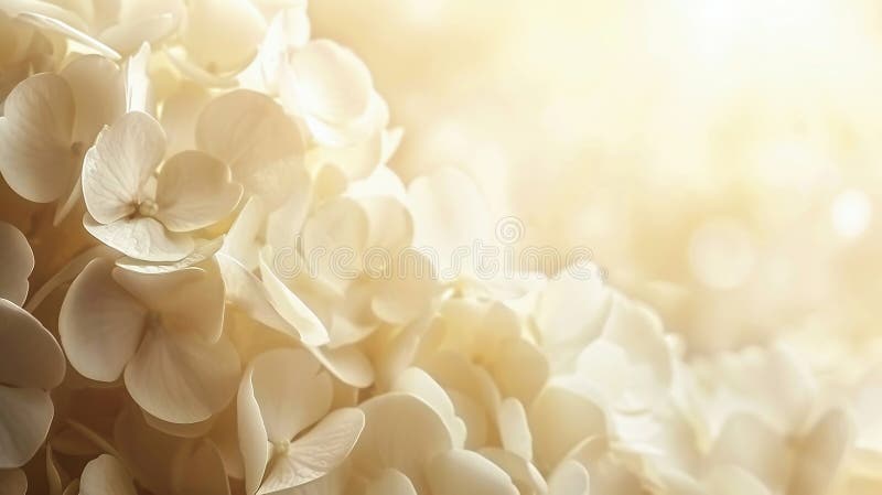Closeup of beautiful hydrangea blossoms in summer beautiful hydrangea blossoms in summer photographie stock.