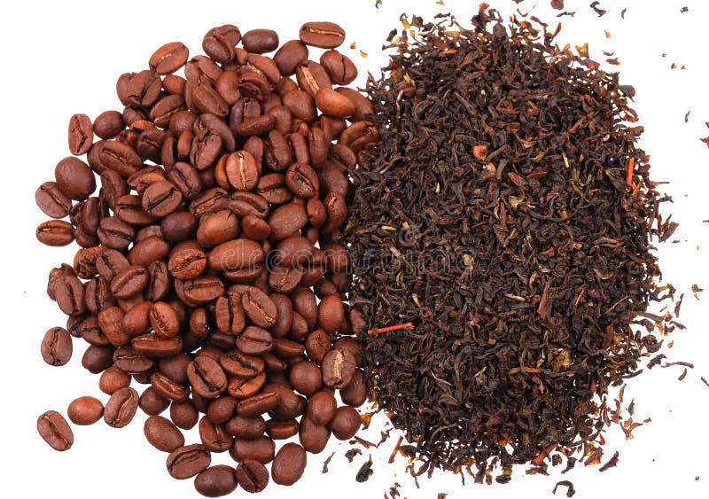 Closeup of Black Tea and Coffee Stock Image Image of health, closeup