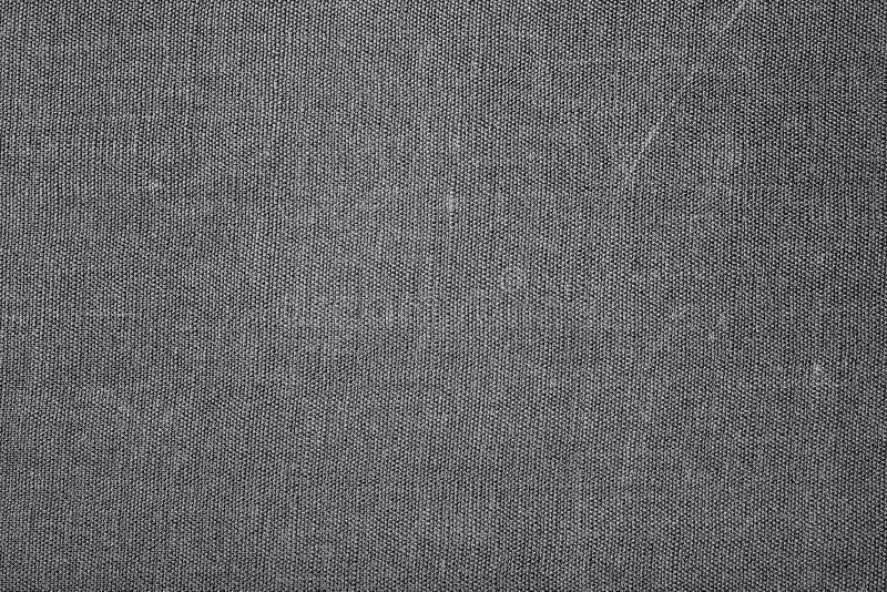 Closeup of black textile texture for background royalty free stock image