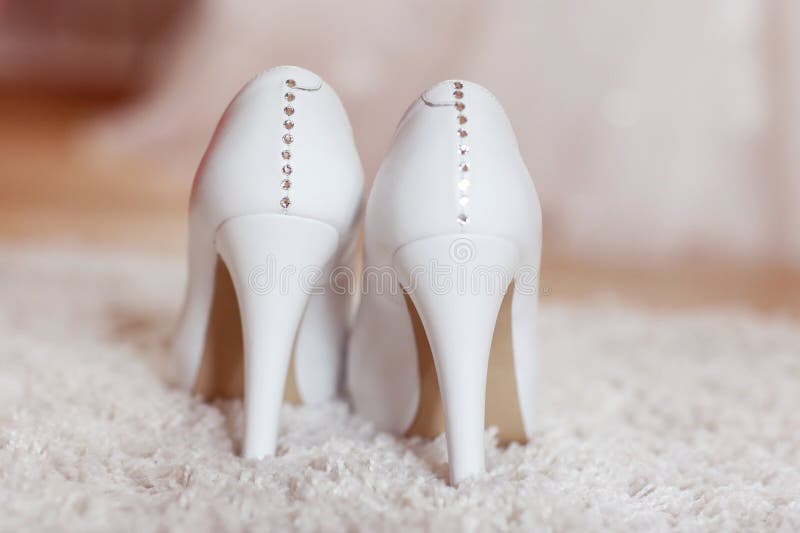 Closeup with Bride S Shoes on Carpet Stock Photo Image of carpet, grey 62831918