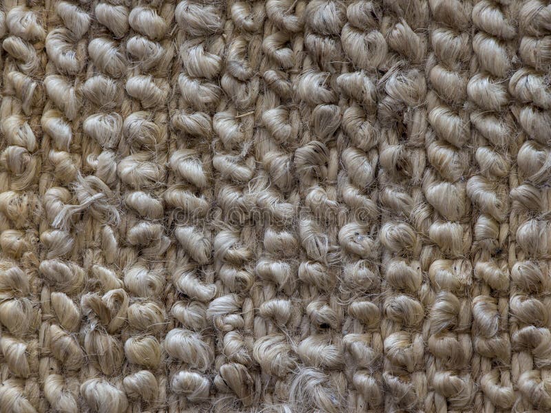 Carpet Fibres Close-up. Beige Abstract Background. Stock Photo - Image ...