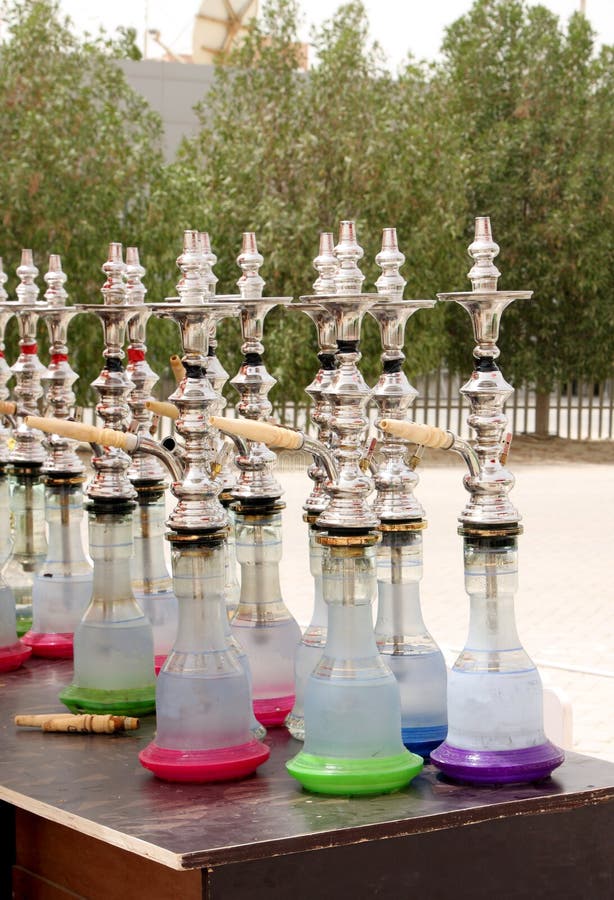 Closeup Of Colourful Arabic Shisha Stock Image Image of traditional