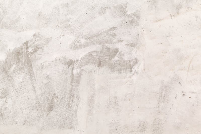 Closeup Concrete Wall Texture with Plaster and White Paint Stock Photo
