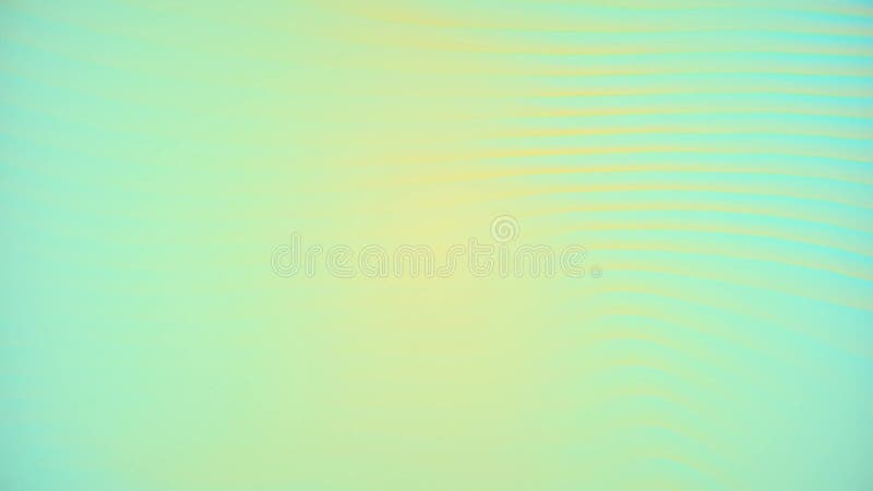 Closeup de l'animation 3d de rendu abstrait abstrait vert et jaune illustration stock