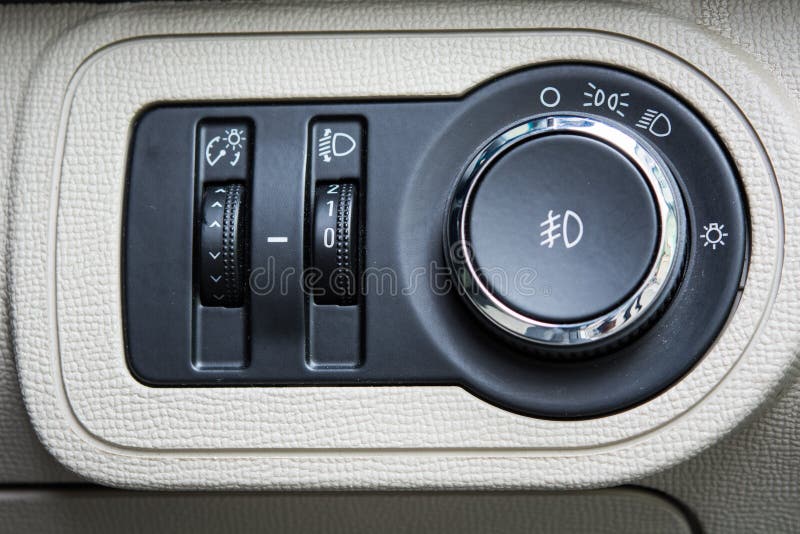 801 Detail Headlight Button Car Stock Photos Free & RoyaltyFree