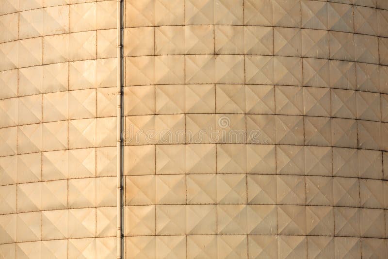 Closeup of harbour silo. stock photo Closeup of harbour silo. stock photo