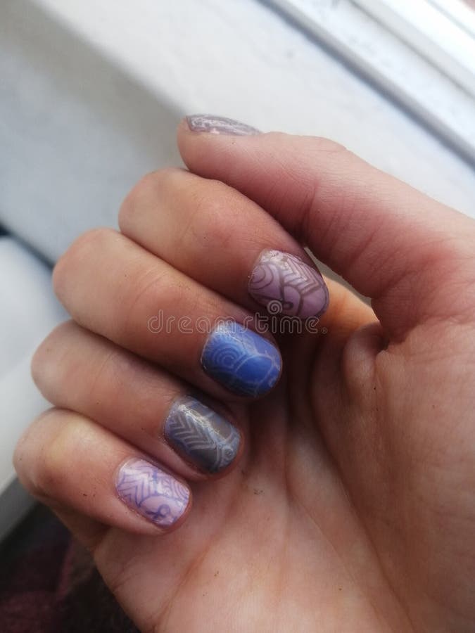 Cherry Blossom Nail Art - Mix and match Navy blue, grey and glitter nails⛄❄😍💅  #nailsoffacebook #winternails #glitternails #nailedit #nailstyle #navyblue  #nailsofinstagram #greynails #nailswag #nails #glitterombrenails | Facebook