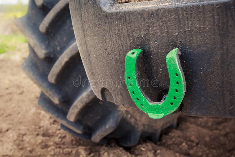 Closeup horse-shoe for happiness as Ukrainian tradition stock photo Closeup horse-shoe for happiness as Ukrainian tradition stock photo
