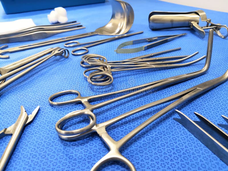Medical Surgical Instruments Editorial Photography Image of clamp