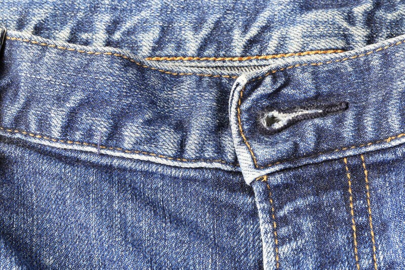Closeup Jeans Texture Edge Detail, Wrinkles Blue Jeans Texture, Denim