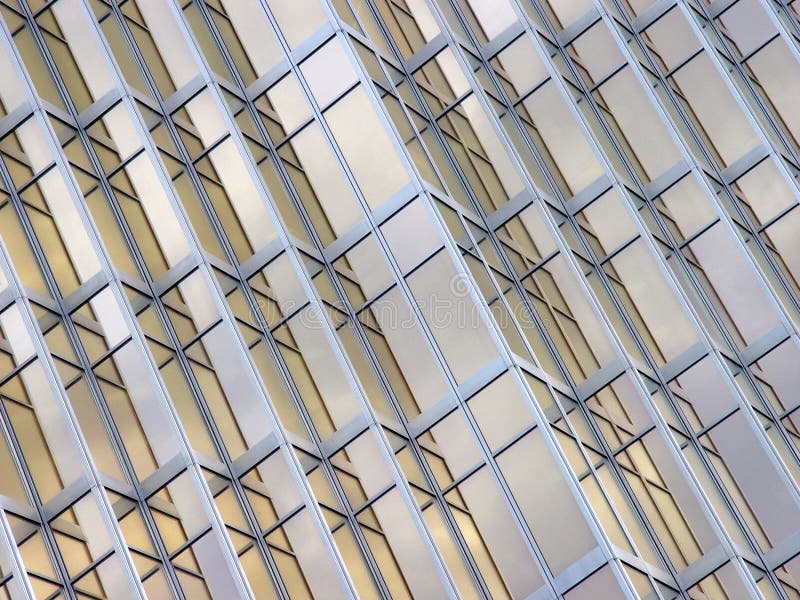 Closeup of a modern building