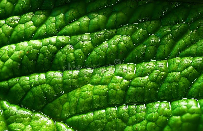 Closeup of oak leaf