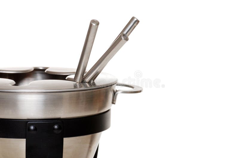 Closeup of oil fondue stock image. Image of macro, cooking 13605829