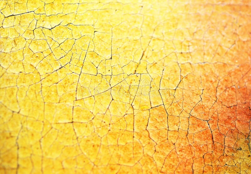 Close Up Old Cracked Oil On Canvas Texture Soft Focus Stock Photo