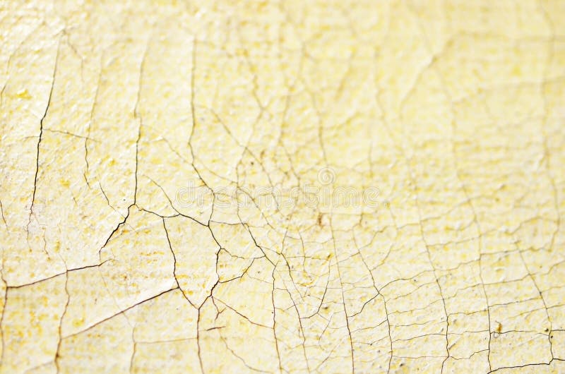 Closeup Old Cracked Oil on Canvas Texture. Soft Focus. Stock Photo