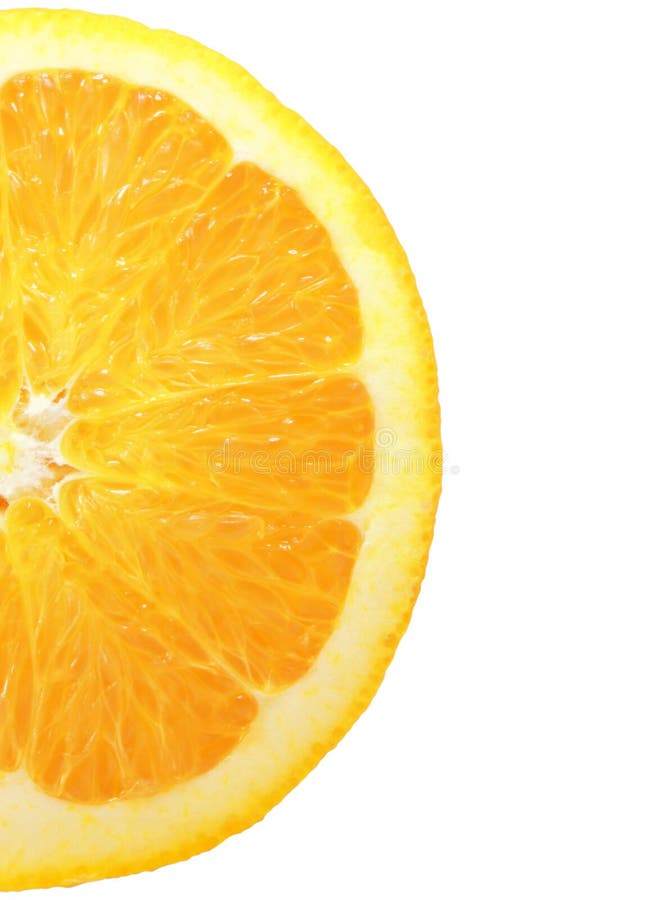 Closeup orange pattern royalty free stock image