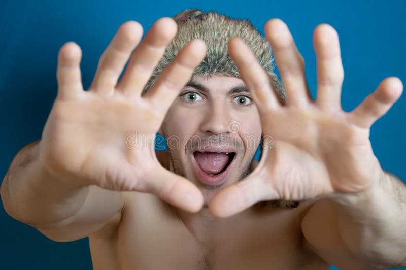 Closeup portrait of face young glamour sportive hipster man in s royalty free stock photography Closeup portrait of face young glamour sportive hipster man in s royalty free stock photography