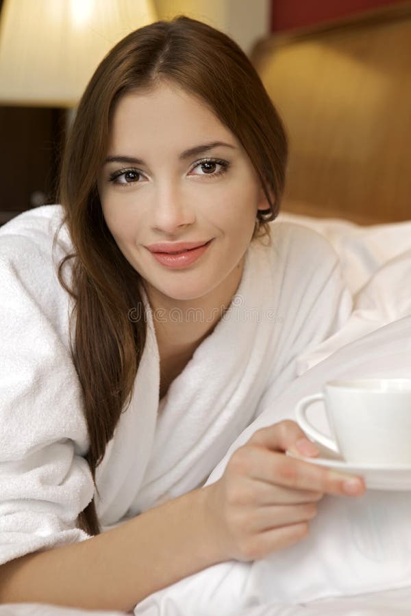 Closeup portrait of a happy young beautiful woman