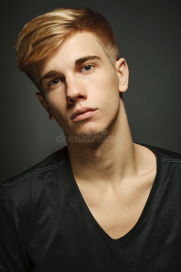 Closeup Portrait of Young Man Stock Image - Image of confident, people: 27402799 Closeup Portrait of Young Man Stock Image - Image of confident, people: 27402799