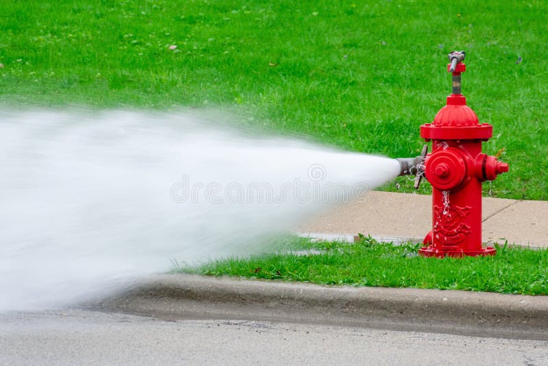 Fire Flushing Hydrant Stock Photos - Free & Royalty-Free ...