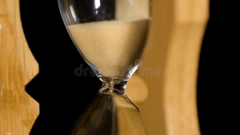 Sand watch on the table