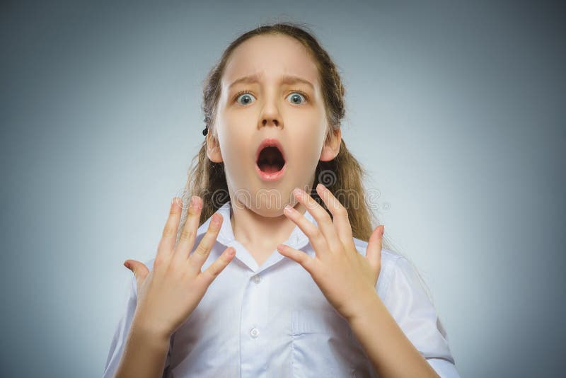 923 Little Girl Scared Shocked Stock Photos - Free & Royalty-Free Stock ...