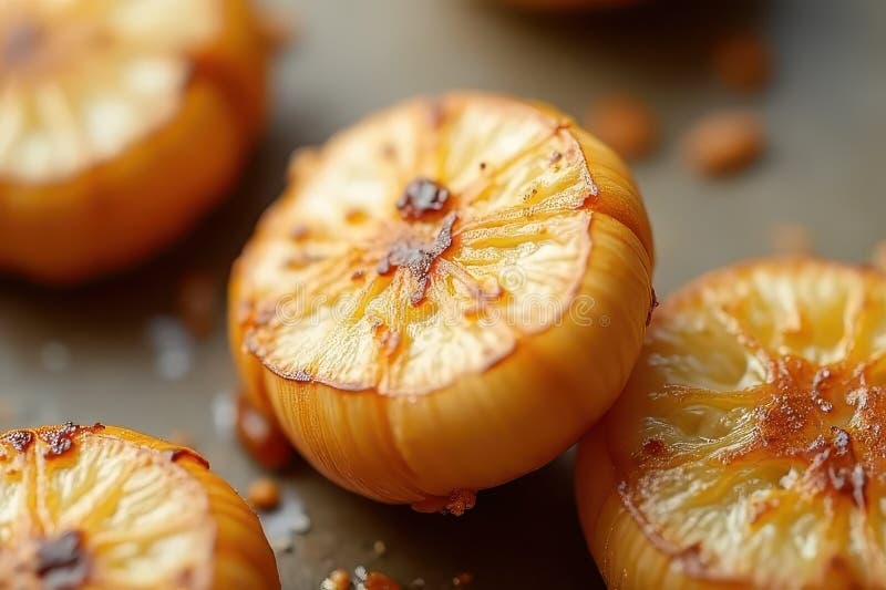 CloseUp of Scrumptly Grilled Knolic vektor abbildung