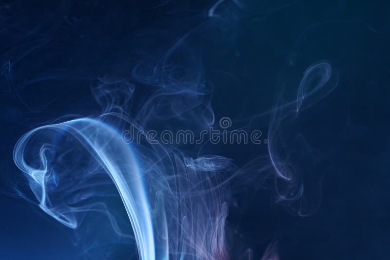Closeup shot of candle smoke and flame