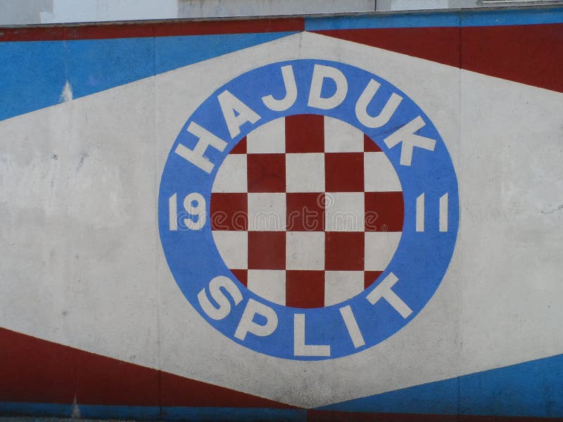 Hajduk Split Mural, Croatia