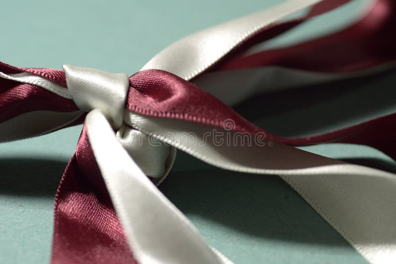 Knot ribbon stock image. Image of glossy, holiday, ribbon 24195717