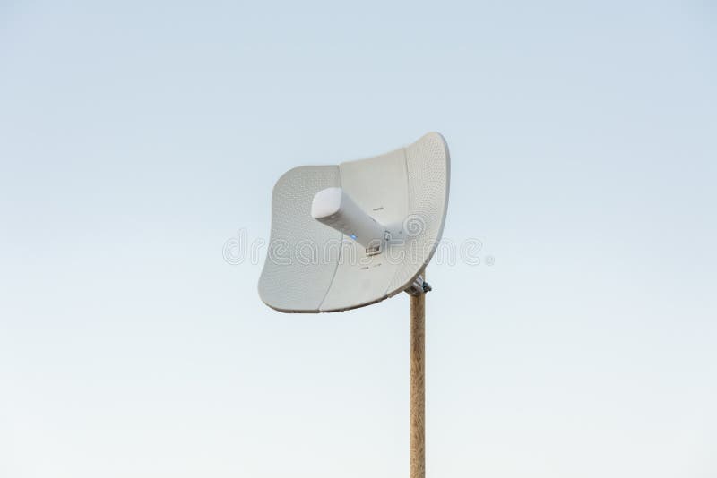 Wireless Antenna stock image. Image of signal, point, distance 4099473