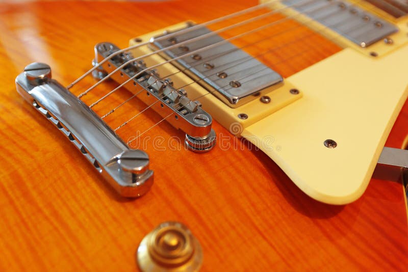Solid Body Electric/Acoustic Guitar Stock Photo Image of play, decor